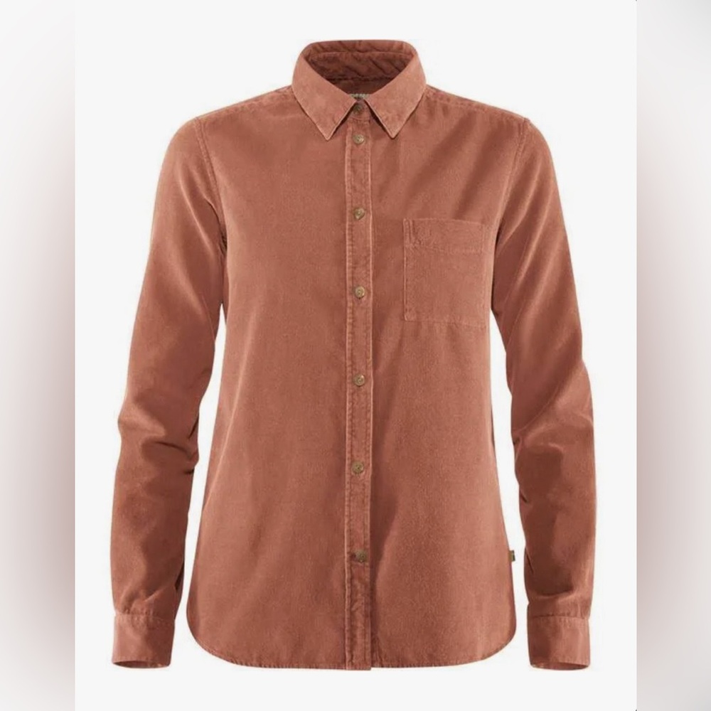 Fjallenraven women corduroy button down